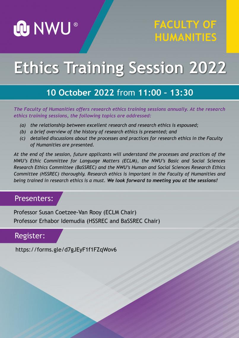 Ethics training